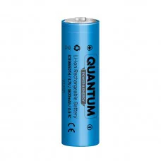 Акумулятор літій-іонний Quantum Li-ion ICR18650, 1800mAh, 0.5-1С з клемним виступом, 1шт/уп