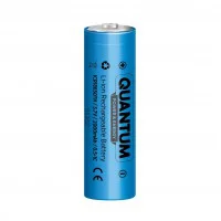  Акумулятор літій-іонний Quantum Li-ion ICR18650, 2000mAh, 0.5-1С з клемним виступом, 1шт/уп
