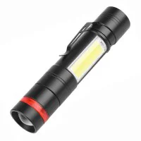  Ліхтар Quantum ручний Assistant 3W LED+COB з USB з функцією Power Bank