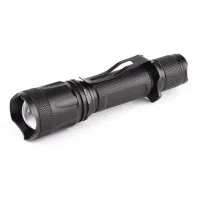  Ліхтар Quantum ручний Techno 10W LED з USB + Li-ion18650/1500mAh, blister