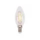  LUXEL Лампа C35  filament 4w E14 2700K (071-H)