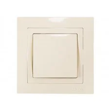  LUXEL Вимикач Bravo (крем) 5302