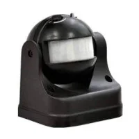 Датчик руху Чорний THE LIGHT 180° 1200 Вт (на стіну)