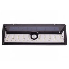 LUXEL LED-світильник на сонячних батареях з датчиком руху 27W 6000K IP64 (SSWL-02C)