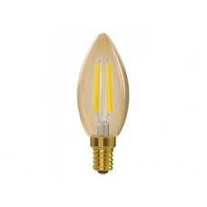  Лампа С35  filament golden 7w E14 2500K (076-HG)
