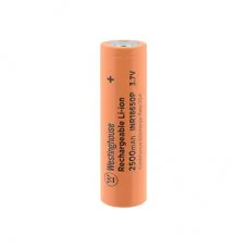  Акумулятор високотоковий літій-іонний Westinghouse Li-ion INR18650, 2500mAh, 8С, 1шт/уп