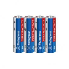 Сольова батарейка Westinghouse Super Heavy Duty AA/R6 4шт/уп shrink