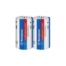 Сольова батарейка Westinghouse Super Heavy Duty C/R14 2шт/уп shrink