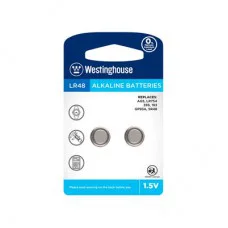 Лужна батарейка Westinghouse Alkaline "таблетка" LR48 2шт/уп blister