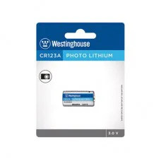 Літієва батарейка Westinghouse Lithium CR123A 1шт/уп blister.